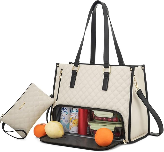 2 in 1 Tote Bag Lunch Bag Combo