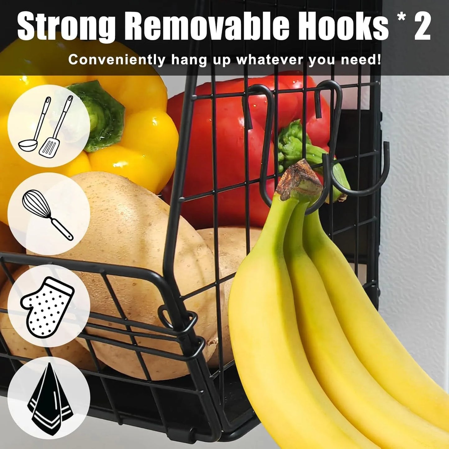 Heavy Duty Refrigerator Magnetic Shelf