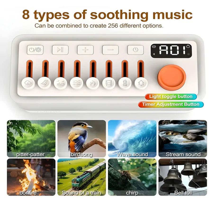 Sensious Sound Box With 8 Ambient Sounds